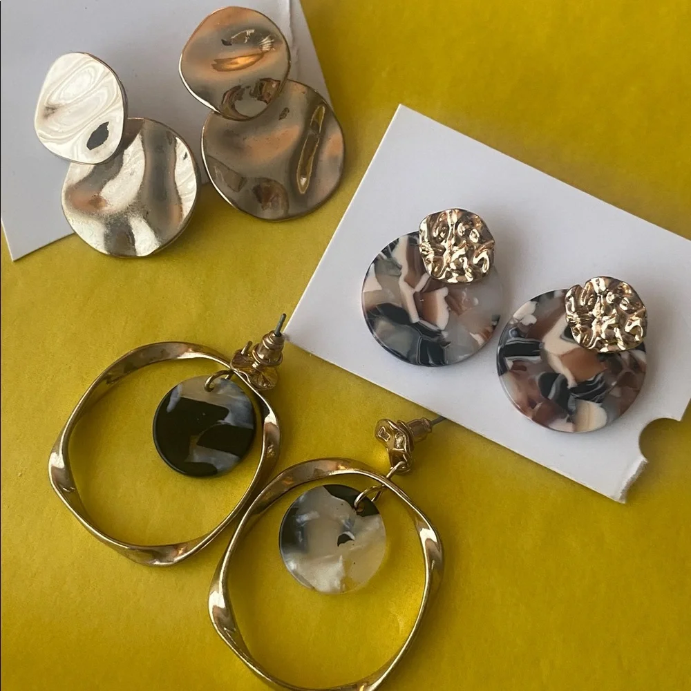 6 Jewelry Pieces Bundle from H&M Gold Classic - Picture 9 of 10